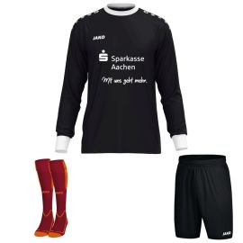 Jako Trikotsatz Sparkasse Aachen One Kinder 3-teilig Torwarttrikot Fussball Short mit Innenslip Stutzenstrumpf