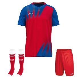 Jako Trikotsatz Vintage Herren Damen 3-teilig Trikot Fussball Short mit Innenslip Stutzenstrumpf