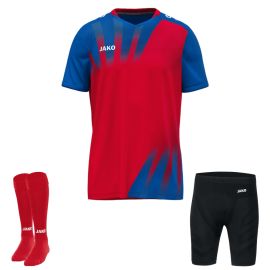 Jako Trikotsatz Vintage Herren Damen 3-teilig Trikot Unterziehhose kurz Sockenstutzen
