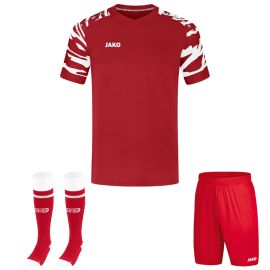 Jako Trikotsatz Wild Herren Damen 3-teilig Fussball Trikot Fussball Short Stutzenstrumpf