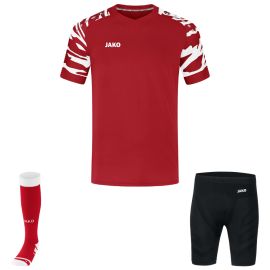 Jako Trikotsatz Wild Herren Damen 3-teilig Fussball Trikot Unterziehhose kurz Sockenstutzen