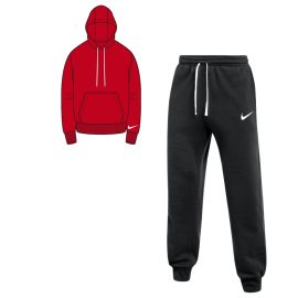 Nike Park 26 Sweatanzug Herren Damen 2-teilig Fleece Hoodie Blank Fleece Sweathose