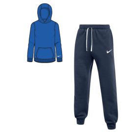 Nike Park 26 Sweatanzug Kinder 2-teilig Fleece Hoodie Blank Fleece Sweathose