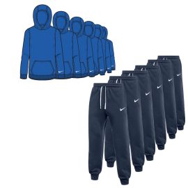 Nike Park 26 Sweatsanzug Satz Kinder 2-teilig Fleece Hoodie Blank Fleece Sweathose