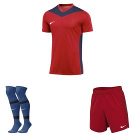 Nike Trikotsatz Park Derby IV Kinder 3-teilig Fussball Trikot Shorts Stutzenstrumpf