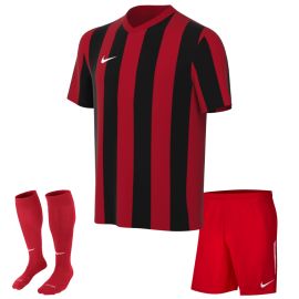 Nike Trikotsatz Striped Division V Kinder 3-teilig Fussball Trikot Short Fussballsocken