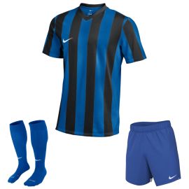 Nike Trikotsatz Striped Division V Herren Damen 3-teilig Fussball Trikot Shorts Fussballsocken
