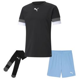 Puma Team Rise Trikotsatz Kinder 3-teilig Fussball Trikot Shorts Core Sockenstutzen