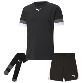 Puma Team Rise Trikotsatz Kinder 3-teilig Fussball Trikot Shorts Core Sockenstutzen