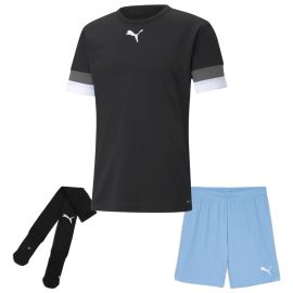 Puma Team Rise Trikotsatz Kinder 3-teilig Fussball Trikot Shorts Sockenstutzen