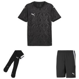 Puma teamCUP Trikotsatz Herren Damen 3-teilig Fussball Trikot Fussballshort Sockenstutzen