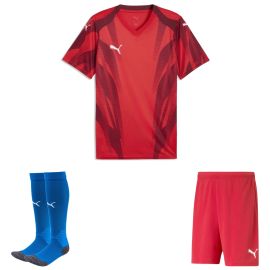 Puma teamFINAL26 Trikotsatz Herren Damen 3-teilig Graphic+ Trikot Fussballshort Fussballsocken