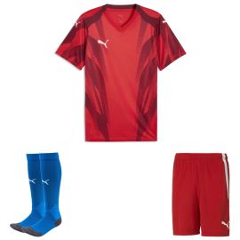 Puma teamFINAL26 Trikotsatz Herren Damen 3-teilig Graphic+ Trikot Fussballshort Fussballsocken