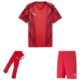 Puma teamFINAL26 Trikotsatz Herren Damen 3-teilig Graphic+ Trikot Fussballshort Sockenstutzen
