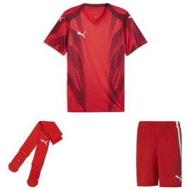 Puma teamFINAL26 Trikotsatz Herren Damen 3-teilig Graphic+ Trikot Fussballshort Sockenstutzen