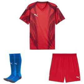 Puma teamFINAL26 Trikotsatz Herren Damen 3-teilig Graphic+ Trikot Short Fussballsocken