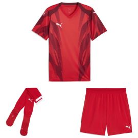 Puma teamFINAL26 Trikotsatz Herren Damen 3-teilig Graphic+ Trikot Short Sockenstutzen