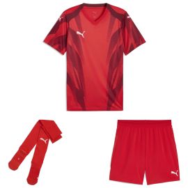 Puma teamFINAL26 Trikotsatz Herren Damen 3-teilig Graphic+ Trikot Short Sockenstutzen