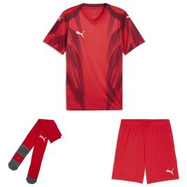 Puma teamFINAL26 Trikotsatz Herren Damen 3-teilig Graphic+ Trikot Shorts Core Sockenstutzen