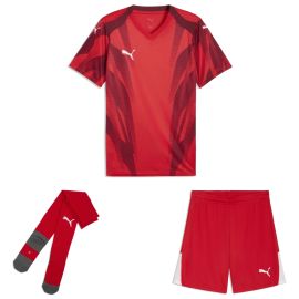 Puma teamFINAL26 Trikotsatz Herren Damen 3-teilig Graphic+ Trikot Shorts Core Sockenstutzen