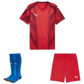 Puma teamFINAL26 Trikotsatz Herren Damen 3-teilig Graphic+ Trikot Shorts Fussballsocken