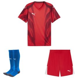 Puma teamFINAL26 Trikotsatz Herren Damen 3-teilig Graphic+ Trikot Shorts Fussballsocken