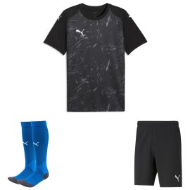 Puma teamFINAL26 Trikotsatz Kinder 3-teilig Graphic Trikot Fussballshort Fussballsocken