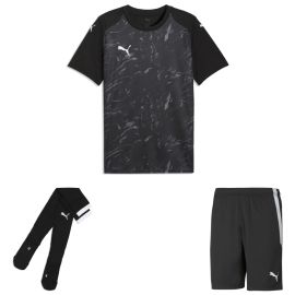 Puma teamFINAL26 Trikotsatz Kinder 3-teilig Graphic Trikot Fussballshort Sockenstutzen