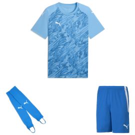 Puma teamFINAL26 Trikotsatz Herren Damen 3-teilig Graphic Trikot Fussballshort Torwart Stegstutzen Core Stirrup