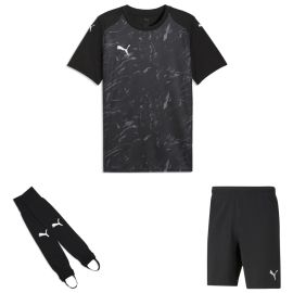 Puma teamFINAL26 Trikotsatz Kinder 3-teilig Graphic Trikot Fussballshort Torwart Stegstutzen Core Stirrup
