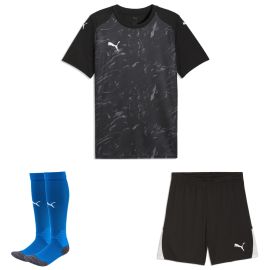 Puma teamFINAL26 Trikotsatz Kinder 3-teilig Graphic Trikot Shorts Fussballsocken