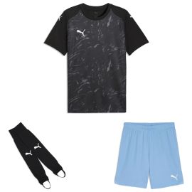 Puma teamFINAL26 Trikotsatz Kinder 3-teilig Graphic Trikot Shorts Torwart Stegstutzen Core Stirrup