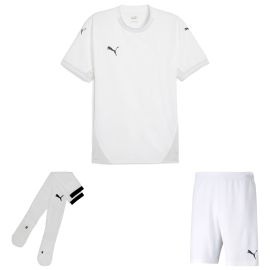 Puma teamFinal Trikotsatz Herren Damen 3-teilig Fussball Trikot Fussballshort Sockenstutzen
