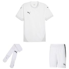 Puma teamFinal Trikotsatz Herren Damen 3-teilig Fussball Trikot Fussballshort Sockenstutzen