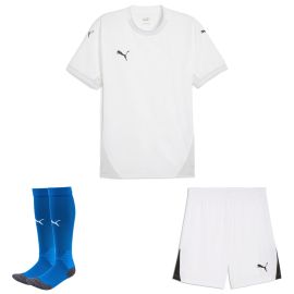 Puma teamFinal Trikotsatz Herren Damen 3-teilig Fussball Trikot Shorts Fussballsocken