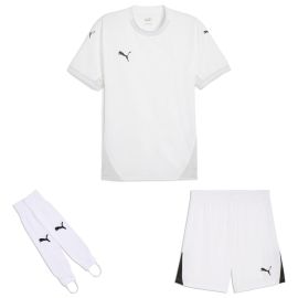 Puma teamFinal Trikotsatz Herren Damen 3-teilig Fussball Trikot Shorts Torwart Stegstutzen Core Stirrup