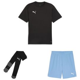 Puma teamGoal Trikotsatz Kinder 3-teilig Fussball Trikot Shorts Core Sockenstutzen