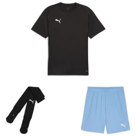 Puma teamGoal Trikotsatz Kinder 3-teilig Fussball Trikot Shorts Sockenstutzen