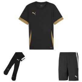 Puma teamGoal Trikotsatz Kinder 3-teilig Matchday Trikot Fussballshort Sockenstutzen