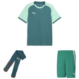 Puma teamLIGA26 Trikotsatz Kinder 3-teilig Trikot Matchday Fussballshort Core Sockenstutzen