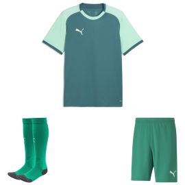 Puma teamLIGA26 Trikotsatz Kinder 3-teilig Trikot Matchday Fussballshort Fussballsocken