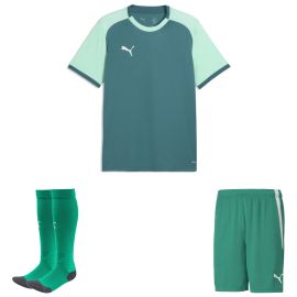 Puma teamLIGA26 Trikotsatz Kinder 3-teilig Trikot Matchday Fussballshort Fussballsocken