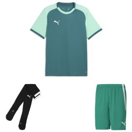 Puma teamLIGA26 Trikotsatz Kinder 3-teilig Trikot Matchday Fussballshort Sockenstutzen