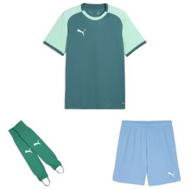 Puma teamLIGA26 Trikotsatz Kinder 3-teilig Trikot Matchday Shorts Torwart Stegstutzen Core Stirrup