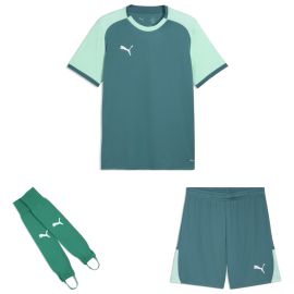 Puma teamLIGA26 Trikotsatz Kinder 3-teilig Trikot Matchday Shorts Torwart Stegstutzen Core Stirrup