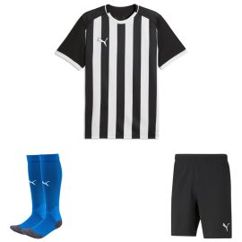 Puma teamLIGA26 Trikotsatz Herren Damen 3-teilig Trikot Striped Fussballshort Fussballsocken