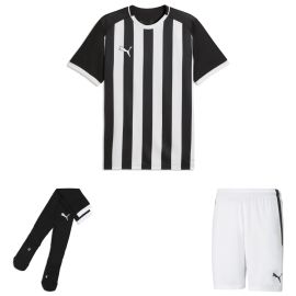 Puma teamLIGA26 Trikotsatz Herren Damen 3-teilig Trikot Striped Fussballshort Sockenstutzen
