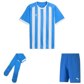 Puma teamLIGA26 Trikotsatz Kinder 3-teilig Trikot Striped Fussballshort Sockenstutzen
