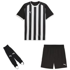 Puma teamLIGA26 Trikotsatz Herren Damen 3-teilig Trikot Striped Short Torwart Stegstutzen Core Stirrup