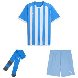 Puma teamLIGA26 Trikotsatz Kinder 3-teilig Trikot Striped Shorts Core Sockenstutzen